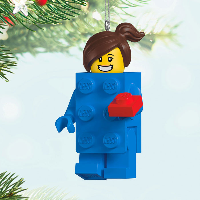 Brick Suit Girl LEGO® Minifigure 2025 Ornament