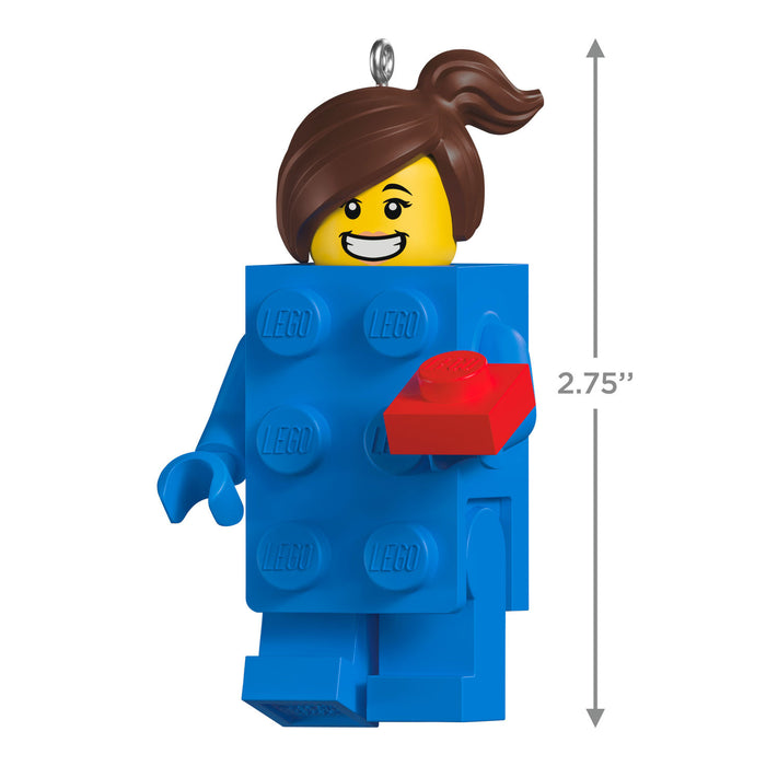 Brick Suit Girl LEGO® Minifigure 2025 Ornament