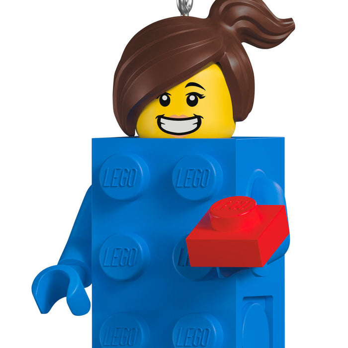 Brick Suit Girl LEGO® Minifigure 2025 Ornament