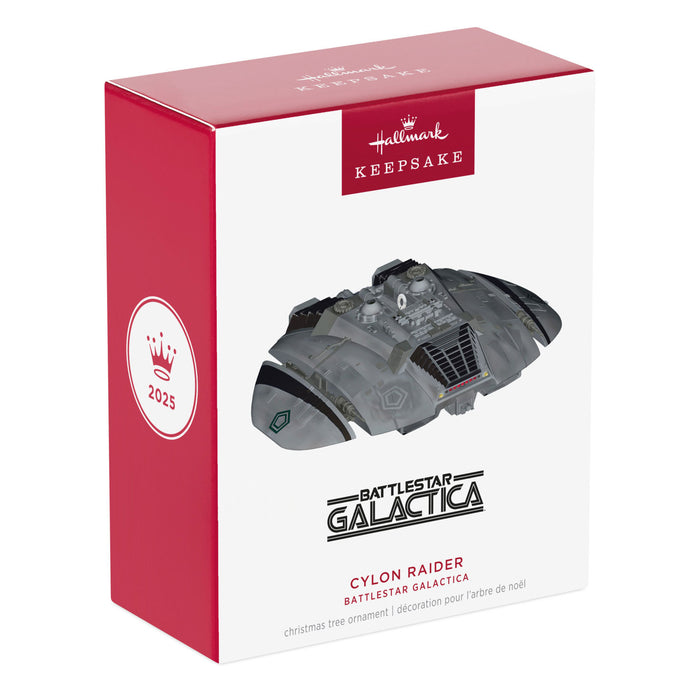 Battlestar Galactica Cylon Raider 2025 Ornament