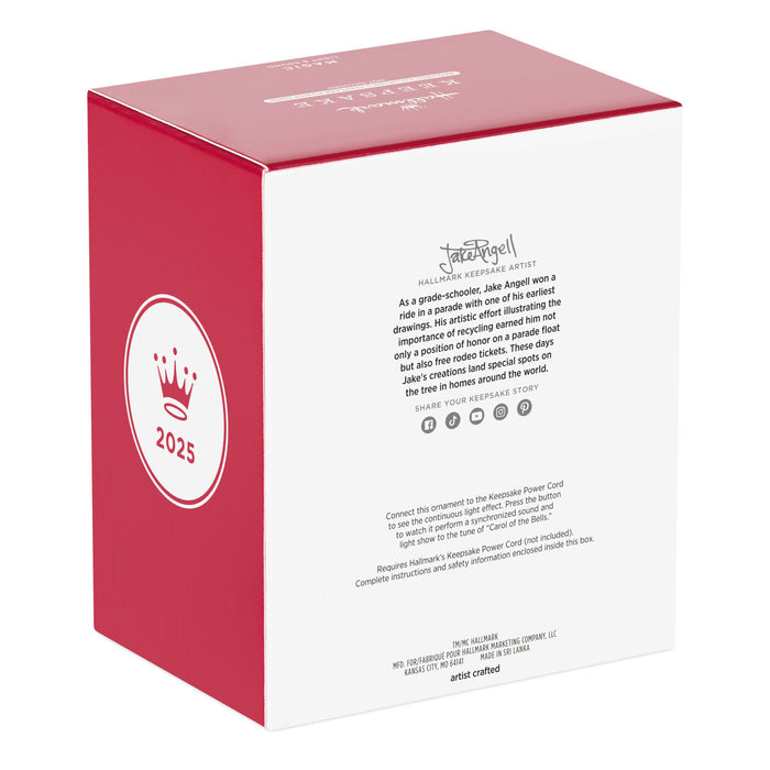 Barbie™ Merriest Dreamhouse™ Musical 2025 Ornament With Light