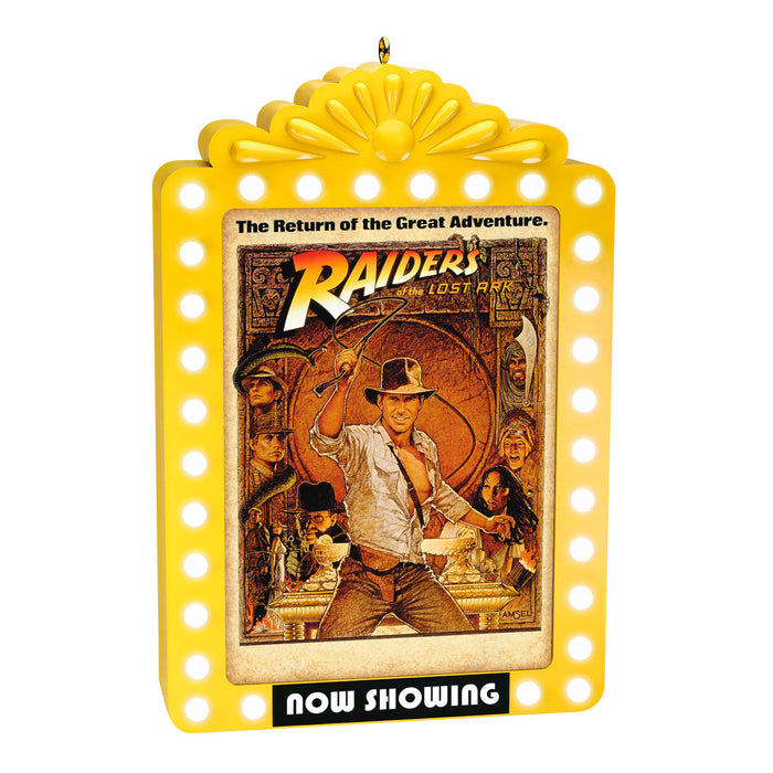 Indiana Jones™ and the Raiders of the Lost Ark™ Now Showing 2025 Ornament With Light