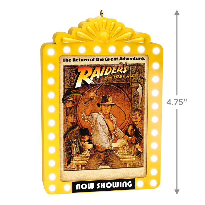 Indiana Jones™ and the Raiders of the Lost Ark™ Now Showing 2025 Ornament With Light