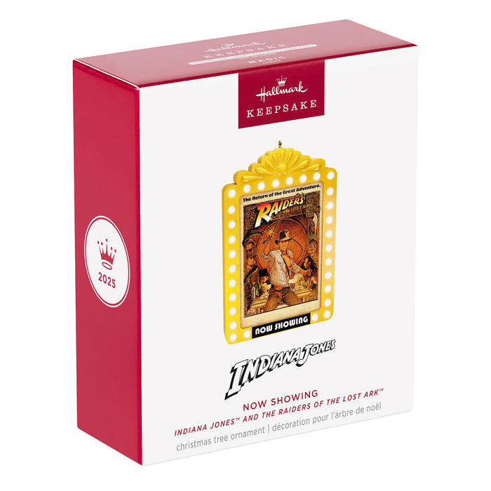 Indiana Jones™ and the Raiders of the Lost Ark™ Now Showing 2025 Ornament With Light
