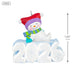 Snowman ornament with '2026' on a white background