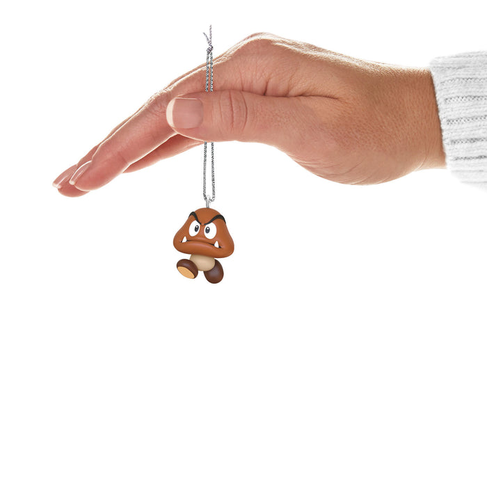 Mini Nintendo Super Mario™ Goomba 2025 Ornament, 1"