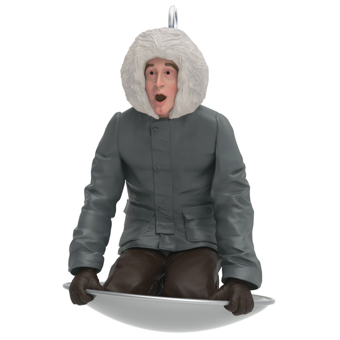 Mini National Lampoon's Christmas Vacation™ Sledding Clark 2025 Ornament, 1.25"