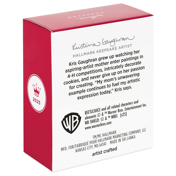 Mini Beetlejuice™ 2025 Ornament, 1.5"