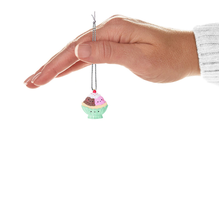 Mini Two Scoops of Fun 2025 Ornament, 0.75"