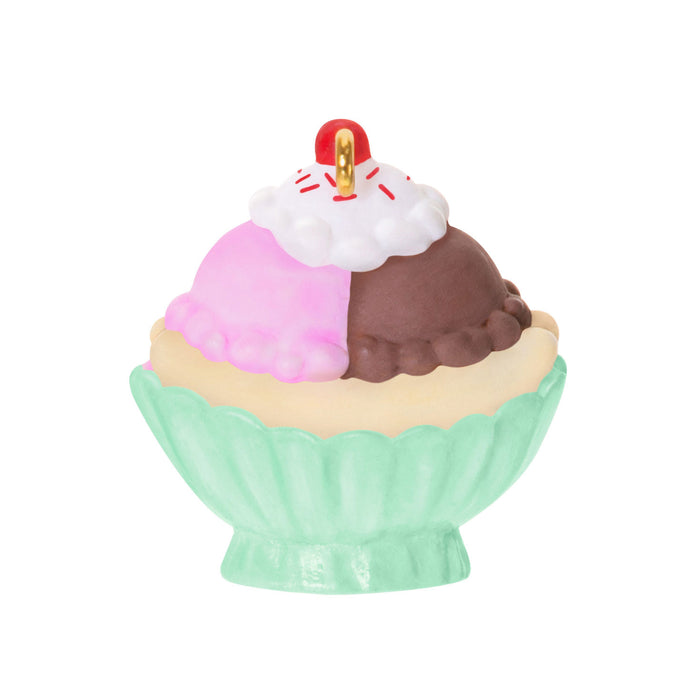 Mini Two Scoops of Fun 2025 Ornament, 0.75"