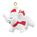 Mini Festive White Elephant 2025 Ornament, 1"