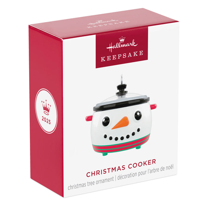 Mini Christmas Cooker 2025 Ornament, 1"