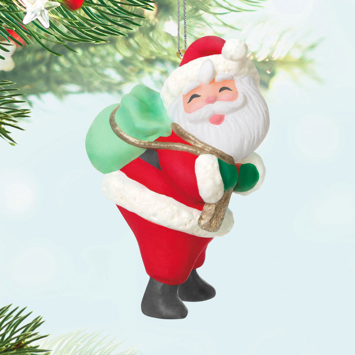 Mini Sweet Santa 2025 Ornament, 1.5"