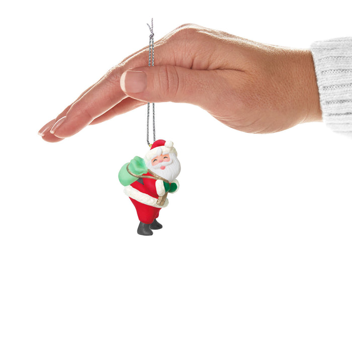 Mini Sweet Santa 2025 Ornament, 1.5"