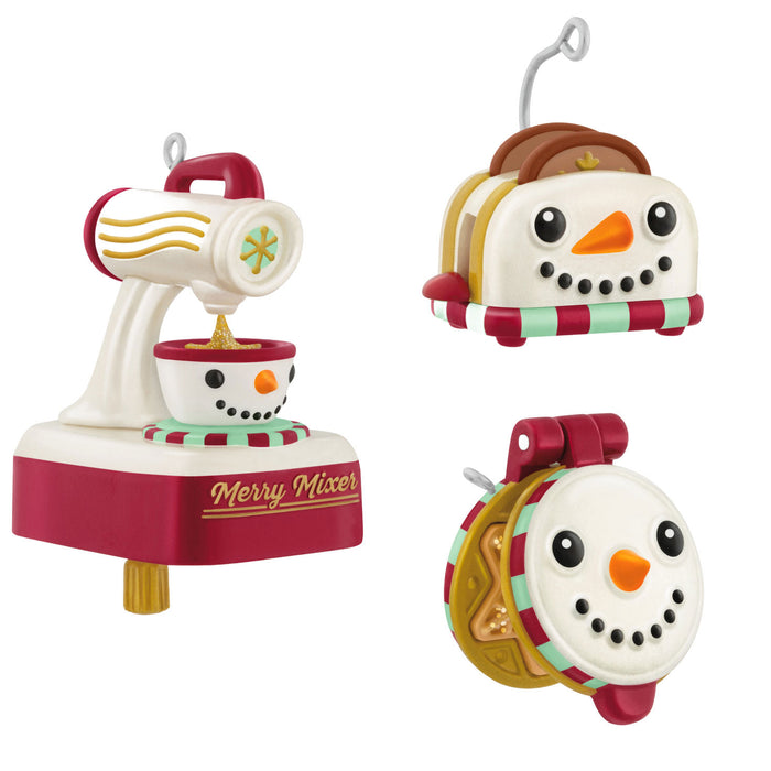 Mini Cooking Up Christmas 2025 Ornaments, Set of 3