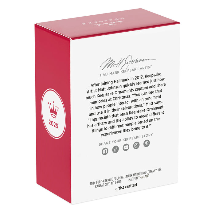 Mini Cooking Up Christmas 2025 Ornaments, Set of 3