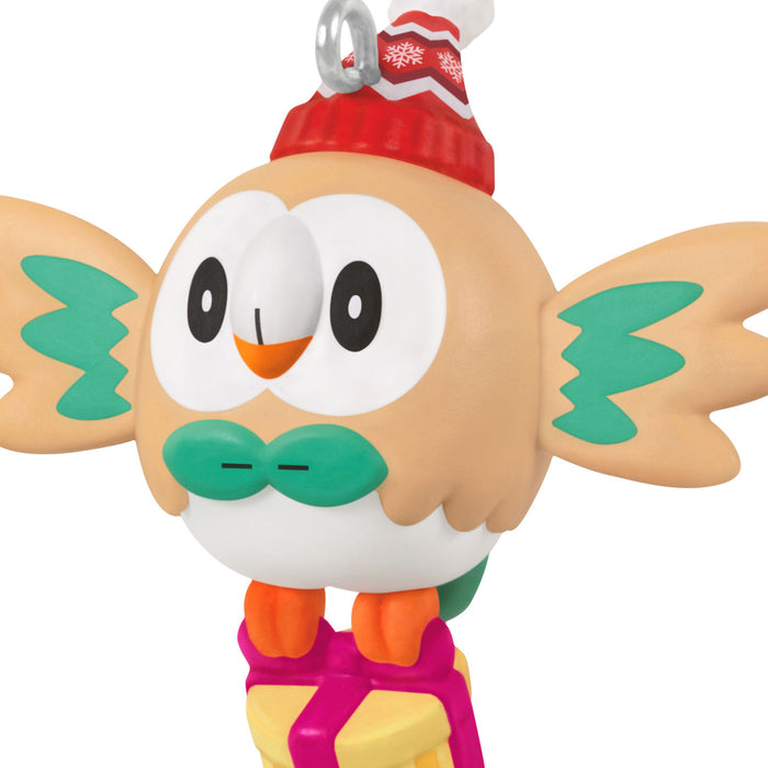 Mini Pokémon Holiday Rowlet 2025 Ornament, 1.25"