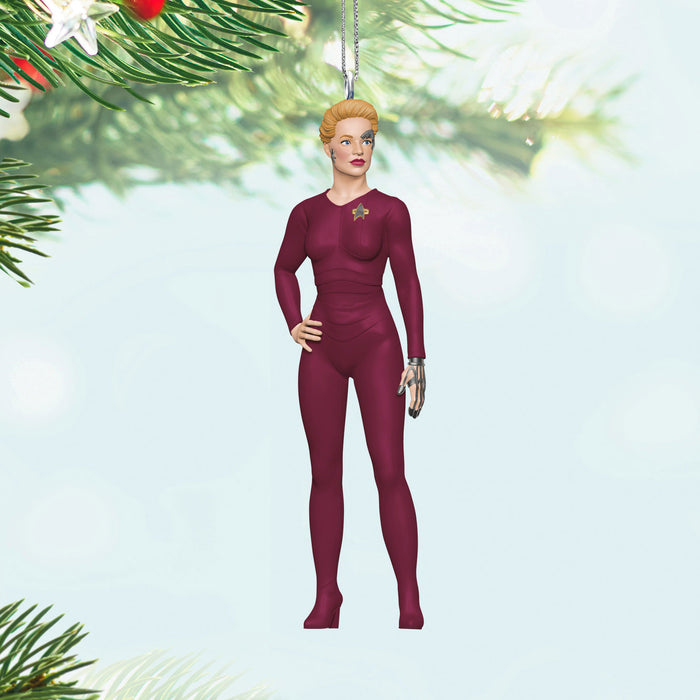 Mini Star Trek™: Voyager Seven of Nine 2025 Ornament, 1.75"