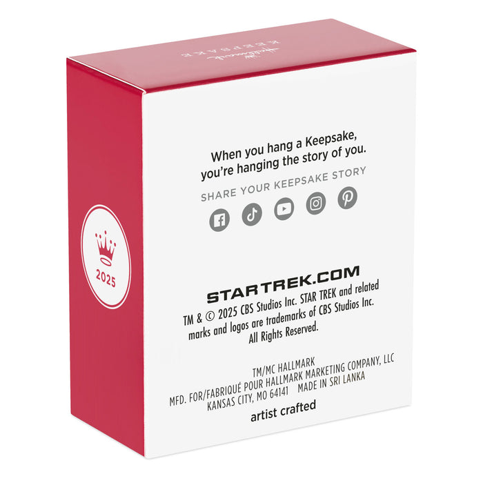 Mini Star Trek™: Voyager Seven of Nine 2025 Ornament, 1.75"