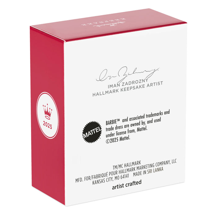 Mini Superstar Barbie™ and Superstar Christie™ 2025 Ornaments, Set of 2