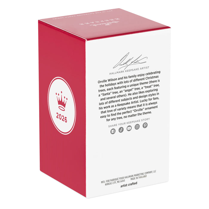 Red and white box with text and a logo on a white background