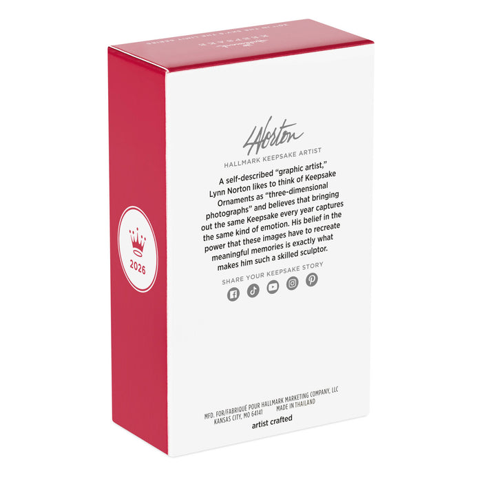 Red and white box with text and a logo on a white background