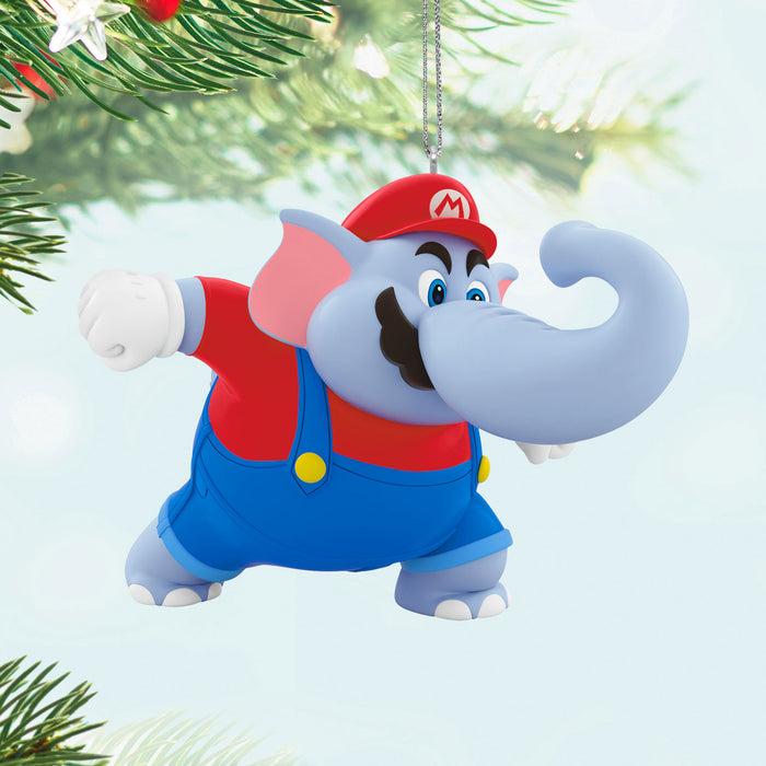 Nintendo Powered Up With Mario Elephant Mario 2025 Ornament