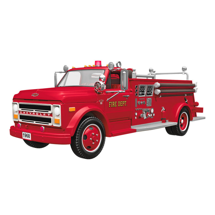 Fire Brigade 1968 Chevrolet® Fire Engine 2025 Ornament With Light