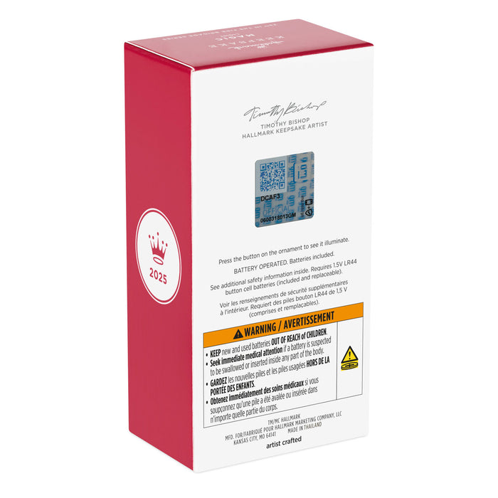 Fire Brigade 1968 Chevrolet® Fire Engine 2025 Ornament With Light