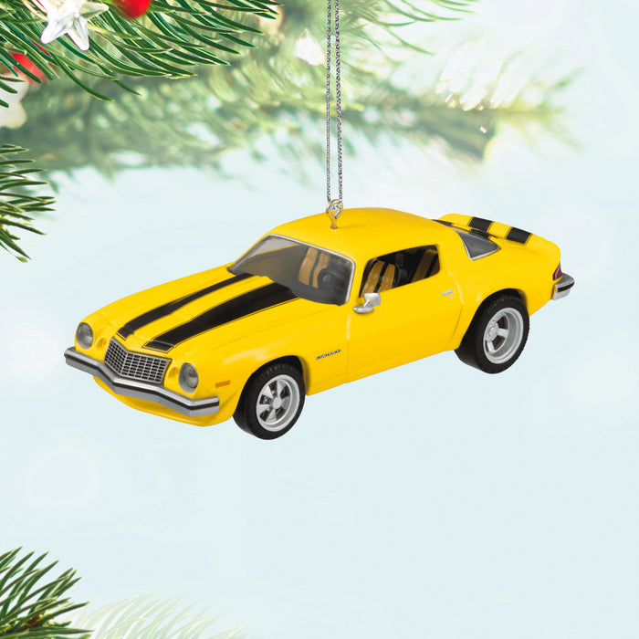 The Car's the Star Transformers 1976 Chevrolet® Camaro® Bumblebee 2025 Metal Ornament