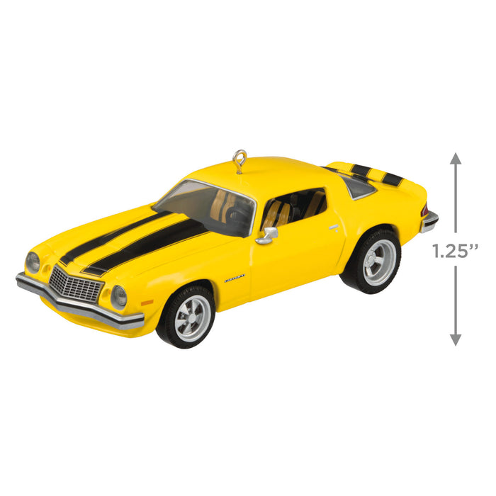 The Car's the Star Transformers 1976 Chevrolet® Camaro® Bumblebee 2025 Metal Ornament