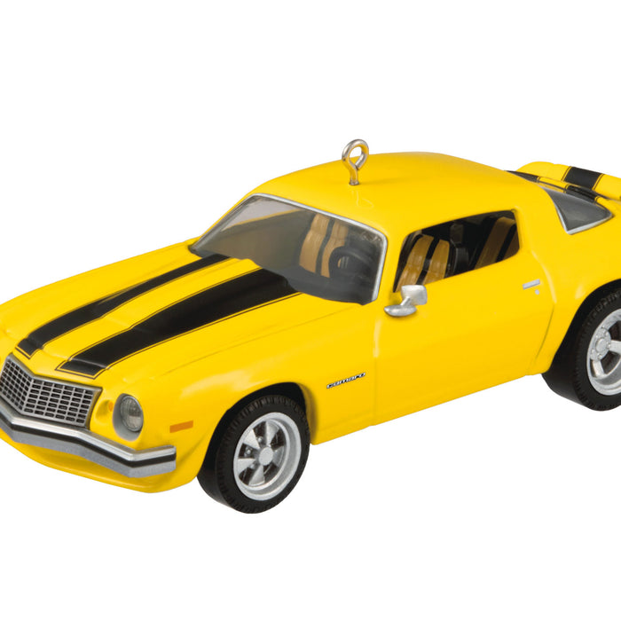 The Car's the Star Transformers 1976 Chevrolet® Camaro® Bumblebee 2025 Metal Ornament