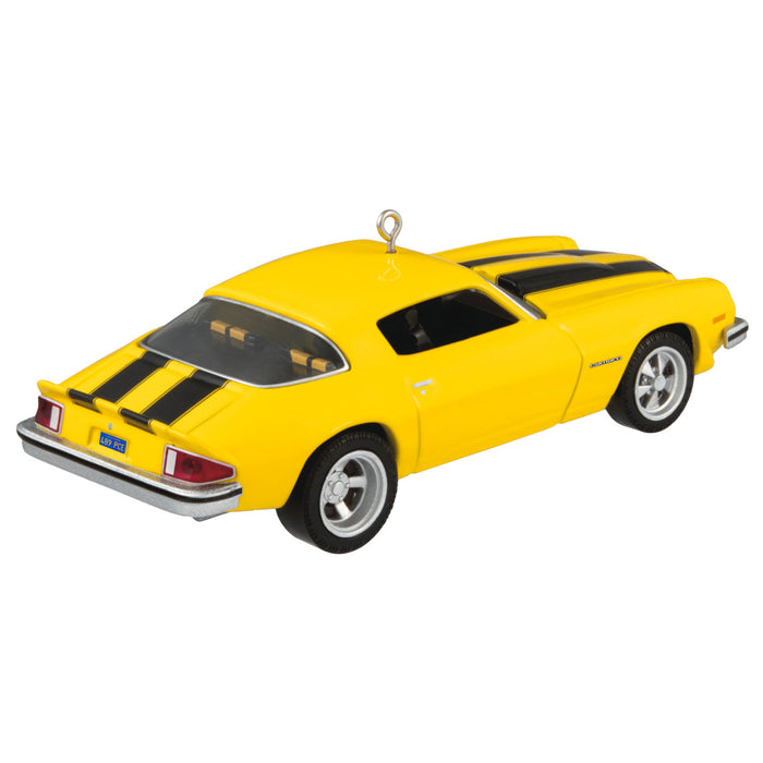 The Car's the Star Transformers 1976 Chevrolet® Camaro® Bumblebee 2025 Metal Ornament