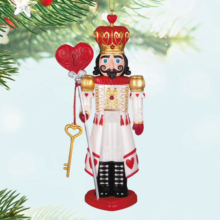 Noble Nutcrackers King of Hearts 2025 Ornament