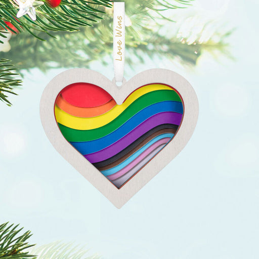 Love Wins 2025 Papercraft Ornament