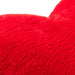 Close-up of red textured fabric