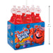Kool-Aid Bursts Tropical Punch pouches in a box with a measurement indicator.