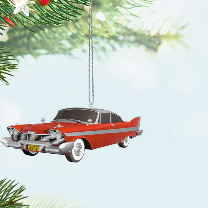 Christine™ 1958 Plymouth Fury 2024 Metal Ornament - 4th in the The Car's the Star Series