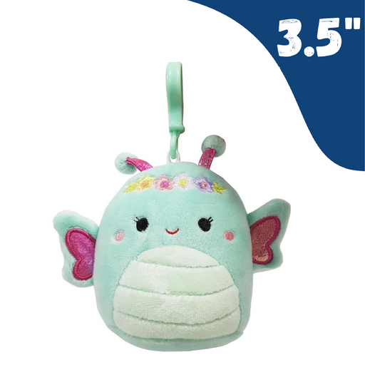 3.5" Reina the Butterfly Easter Squishmallow Clip