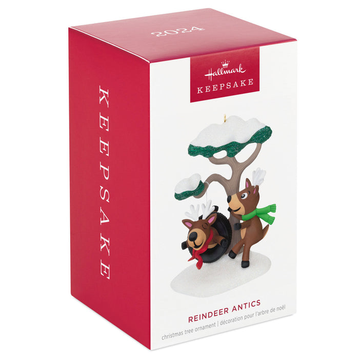 Reindeer Antics 2024 Ornament