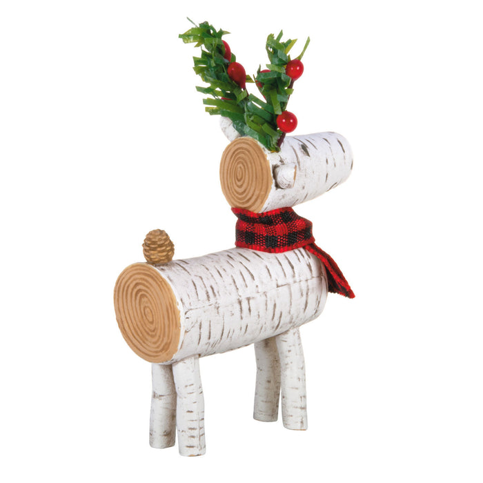 Birch Reindeer 2024 Ornament