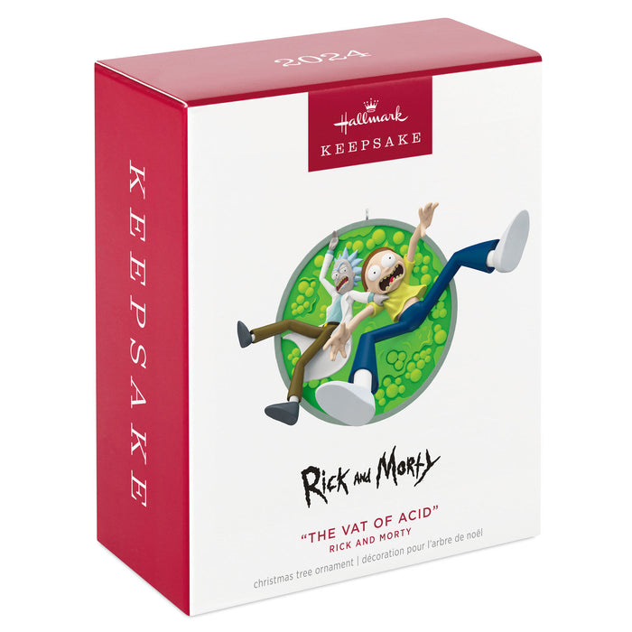 Rick and Morty "The Vat of Acid" 2024 Ornament