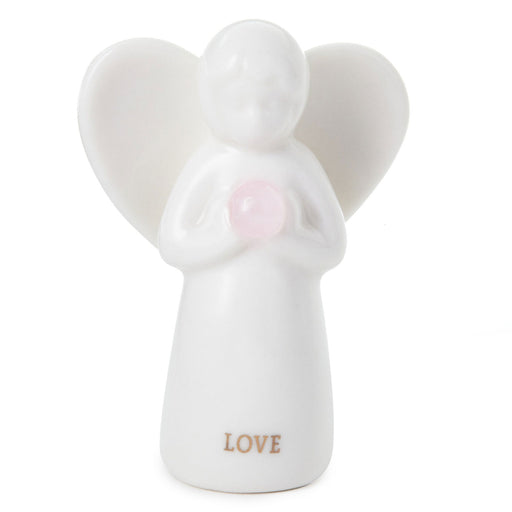 Joanne Eschrich Rose Quartz Angel of Love Mini Angel Figurine
