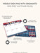 Hello Kitty® and Friends Varsity Weekly Desk Planner