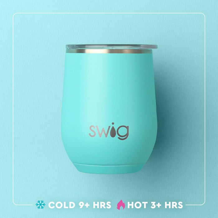 Swig Let the Good Times Boil Stemless Wine Glass