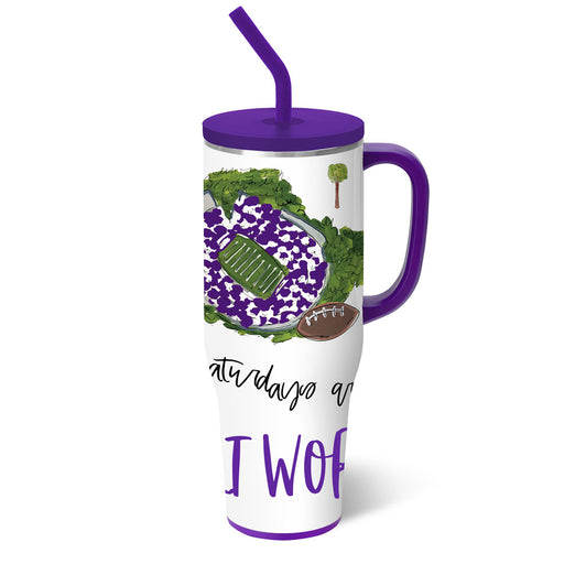 Swig TCU Saturdays In Fort Worth, TX 40oz Mega Mug