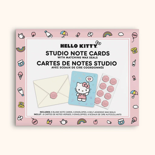 Hello Kitty® Classic Pink Studio Note Cards with Wax Seals