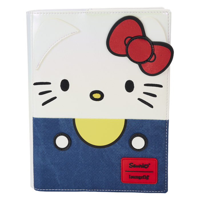 Sanrio Hello Kitty 50th Anniversary Cosplay Pearlescent Refillable Stationery Journal by Loungefly