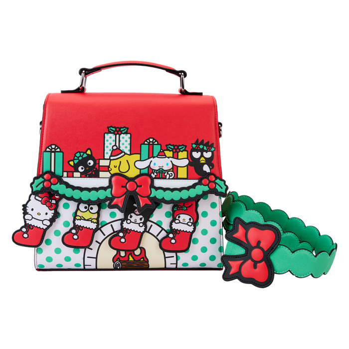 Sanrio Christmas Stocking Gifts Crossbody Bag by Loungefly