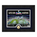 Framed Super Bowl LIX Champions photo with stadium view and coin